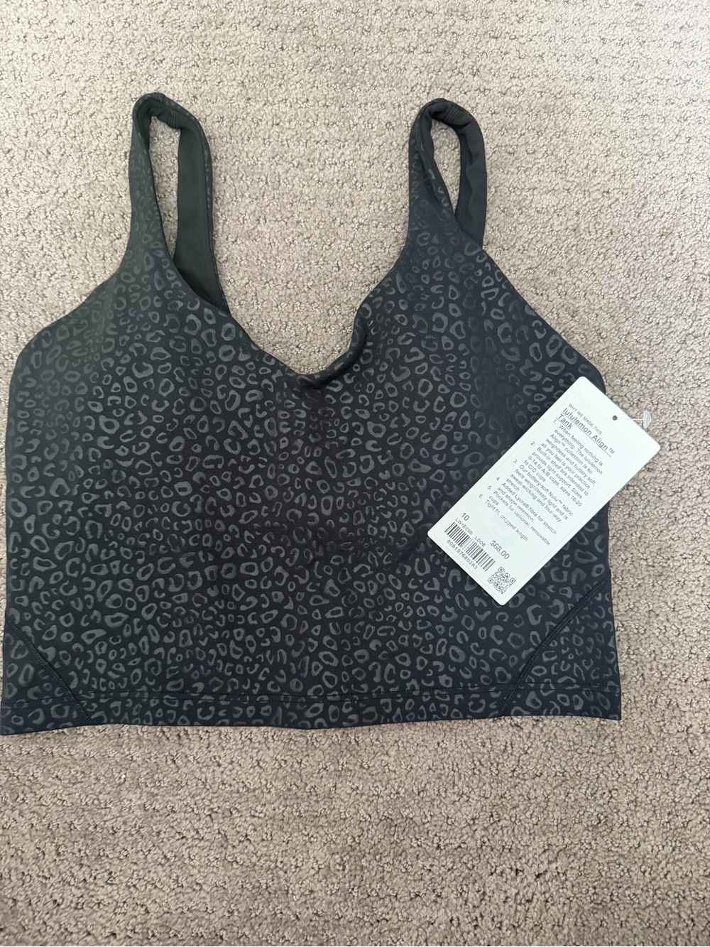 lululemon align sports bra/tank